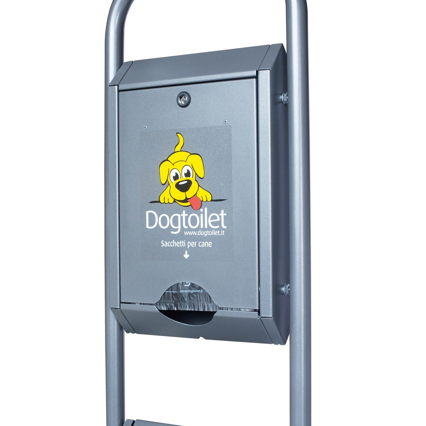 Dogtoilet STANDARD, Hundekotbeutelspender mit Mülleimer