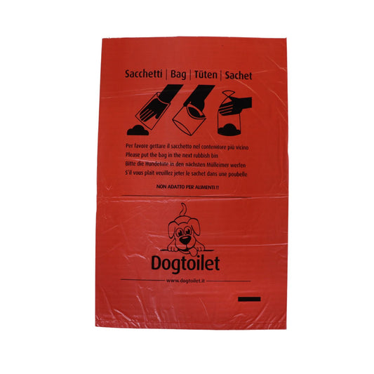 Dogtoilet Hundekotbeutel, recyceltes HDPE, 20 x 33 cm, 2.000 Stück