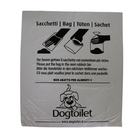 Dogtoilet Hundekotbeutel, recyceltes HDPE, 250 x 300 mm, 1.000 Stück