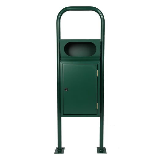 Dogtoilet Mülleimer Abfallbehälter mit Einwurföffnung