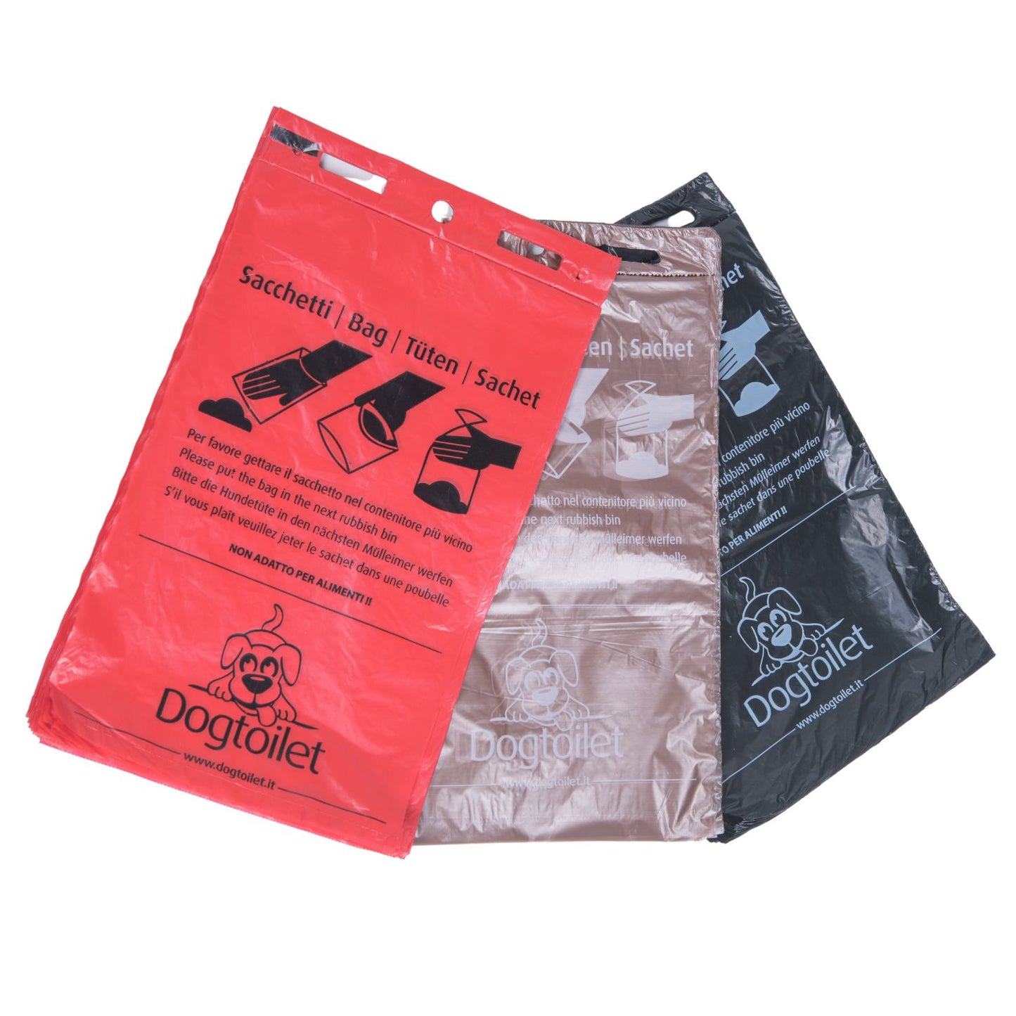 Sacchetti igienici per cani in HDPE riciclato, 1.000 pezzi