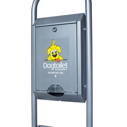 DOGTOILET  Dispenser sacchetti per cani Standard con bidoncino