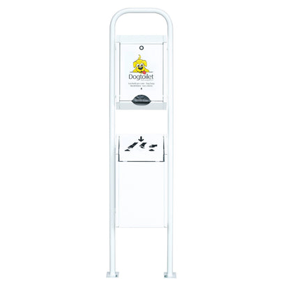 DOGTOILET  Dispenser sacchetti per cani Standard con bidoncino