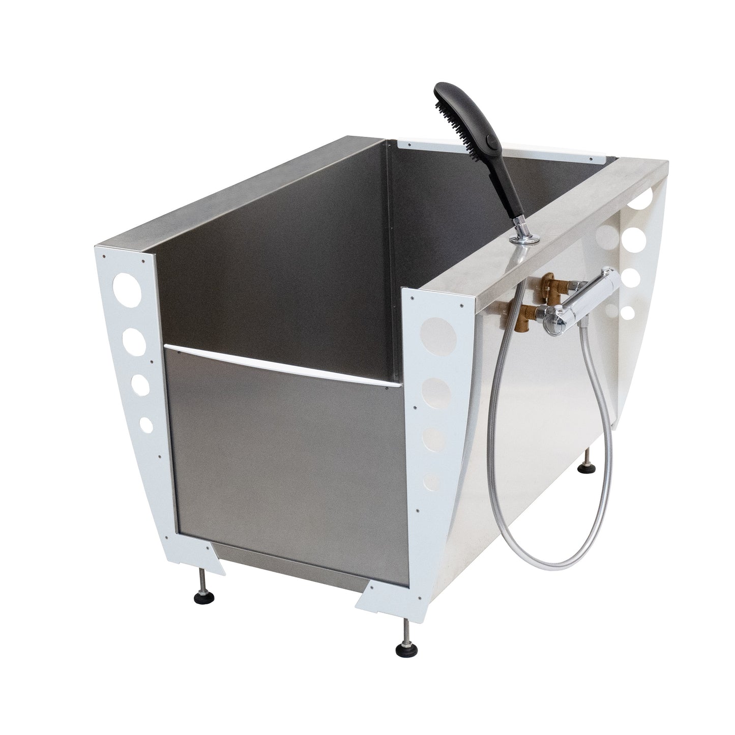 Doccia per cani COMFORT in acciaio Inox