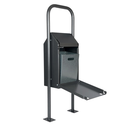 Dogtoilet Bidoncino Contenitore portarifiuti con coperchio basculante